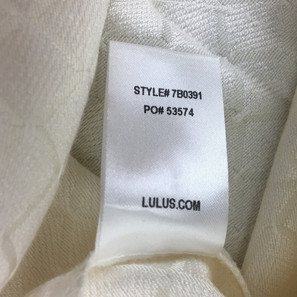 NWT Lulus Geometric Print Satin Pants #7B0391 - Picture 7 of 9